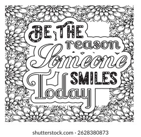 Motivational Quotes Coloring Pages For KDP
