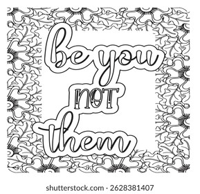 Motivational Quotes Coloring Pages For KDP