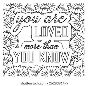 Motivational Quotes Coloring Pages For KDP