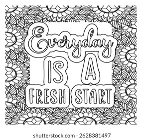 Motivational Quotes Coloring Pages For KDP