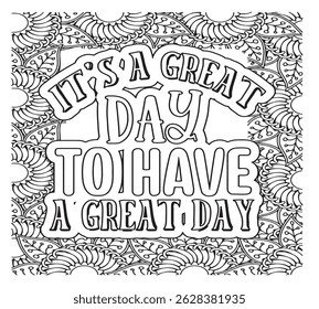 Motivational Quotes Coloring Pages For KDP