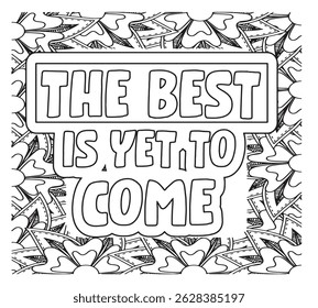 Motivational Quotes Coloring Pages For KDP