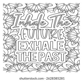 Motivational Quotes Coloring Pages For KDP