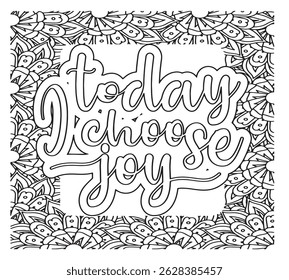 Motivational Quotes Coloring Pages For KDP