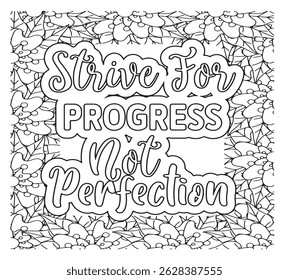 Motivational Quotes Coloring Pages For KDP