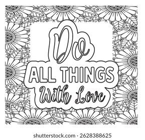 Motivational Quotes Coloring Pages For KDP