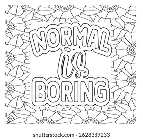 Motivational Quotes Coloring Pages For KDP