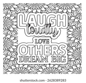 Motivational Quotes Coloring Pages For KDP