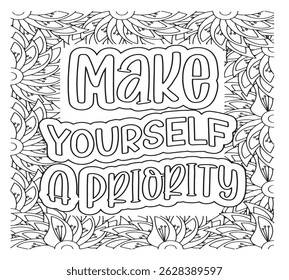 Motivational Quotes Coloring Pages For KDP