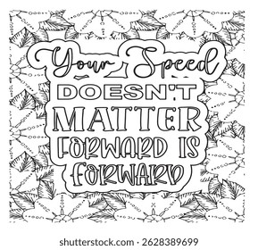 Motivational Quotes Coloring Pages For KDP