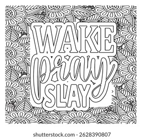 Motivational Quotes Coloring Pages For KDP