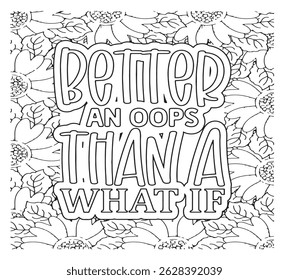 Motivational Quotes Coloring Pages For KDP
