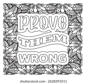 Motivational Quotes Coloring Pages For KDP