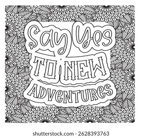 Motivational Quotes Coloring Pages For KDP