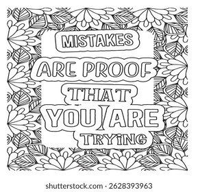 Motivational Quotes Coloring Pages For KDP