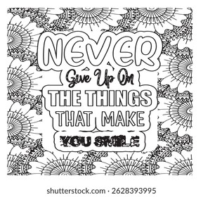 Motivational Quotes Coloring Pages For KDP