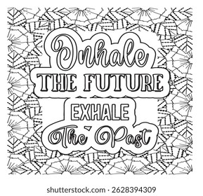 Motivational Quotes Coloring Pages For KDP