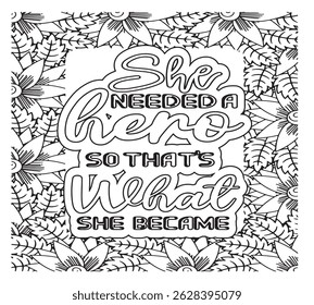 Motivational Quotes Coloring Pages For KDP