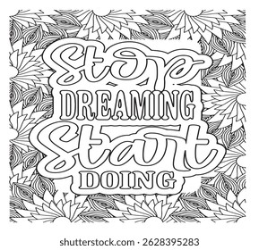 Motivational Quotes Coloring Pages For KDP