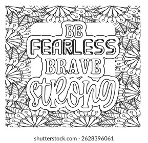 Motivational Quotes Coloring Pages For KDP