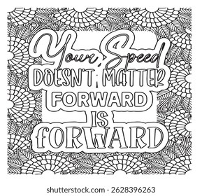 Motivational Quotes Coloring Pages For KDP
