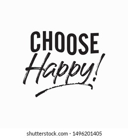Motivational Quotes Design Vector Brush Typography Stock Vector
