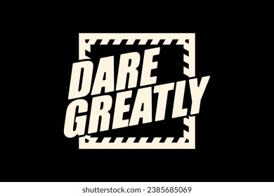 Motivational quotes graphic tee vector design