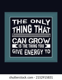Motivational quotes lettering trendy modern background design