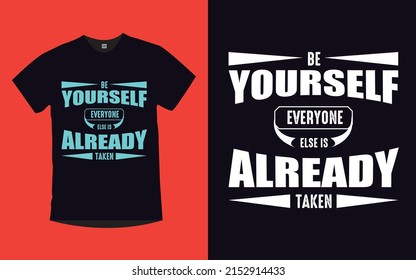 Motivational quotes modern t-shirt 
 design