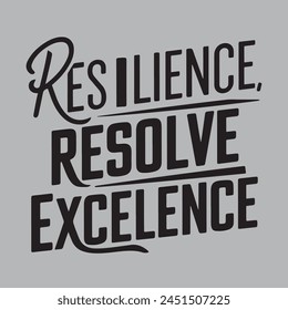 motivational quotes resilience resolve excellence 