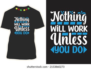 motivational Quotes t shirt design vector