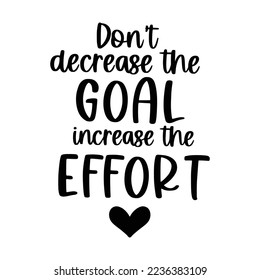 Motivational Quotes Typography Black and White