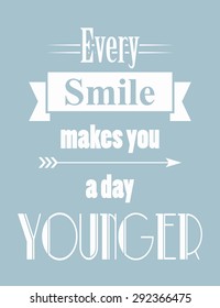motivational retro poster, illustration in vector format