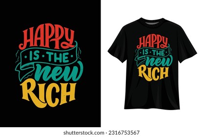 Motivational slogan modern typography quotes t shirt design. for print use any product poster, mug, banner, hoodie, t-shirt, etc.