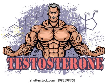 motivational t shirt design with bodybuilder