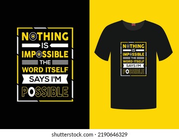motivational t shirt design template