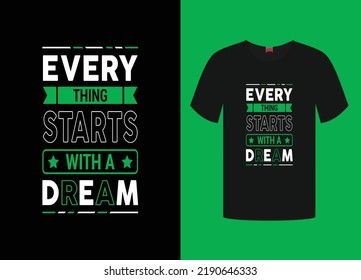 motivational t shirt design template