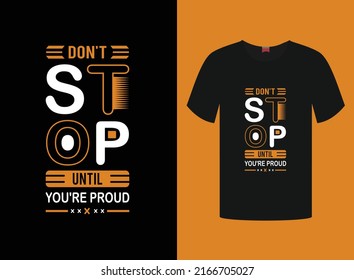 motivational t shirt design vector