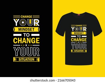 motivational t shirt design vector