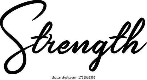 motivational  text. Only one single word. Printable graphic tee. Design doodle for print. Vector illustration. Colourful. Hand drawn calligraphy style. Black and white