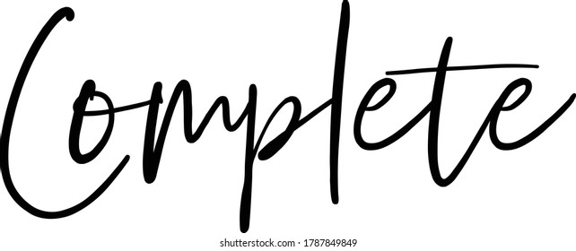 motivational  text. Only one single word. Printable graphic tee. Design doodle for print. Vector illustration. Colorful. Hand drawn calligraphy style. Black and white