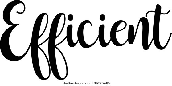 motivational  text. Only one single word. Printable graphic tee. Design doodle for print. Vector illustration. Colorful. Hand drawn calligraphy style. Black and white