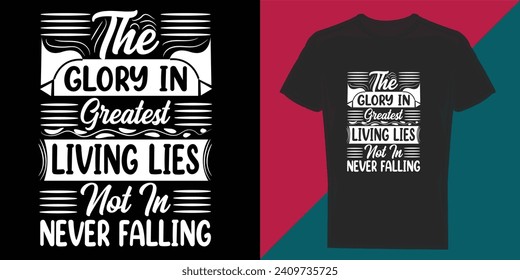Motivational t-shirt design, Inspirational t-shirt design, Positive quotes t-shirt design