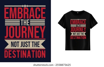 Motivational t-shirt design royalty inspiring quotes on Black background. Creative vector typographic t shirt design