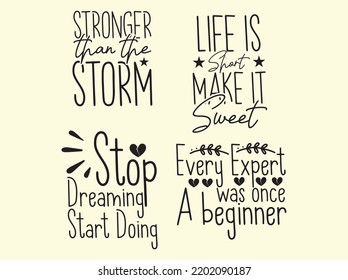 Motivational t-shirt design vector file