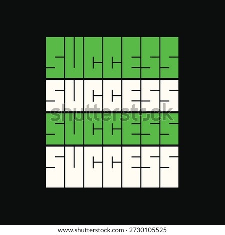 Motivational T-shirt Design Vector Template, Print Design