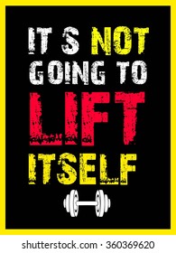 Motivational typography