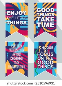 Motivational typography about life to encourage life