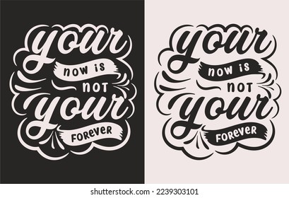 Motivational typography creative t shirt designs