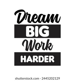 Motivación, tipografía diseño creativo de camisetas.